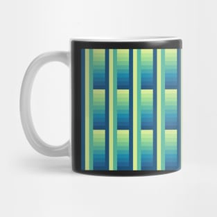 Aquamarine Beautiful Pattern Mug